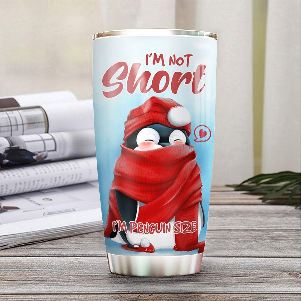 Penguin Christmas Personalized Stainless Steel Tumbler penguin christmas personalized stainless steel tumbler 6228
