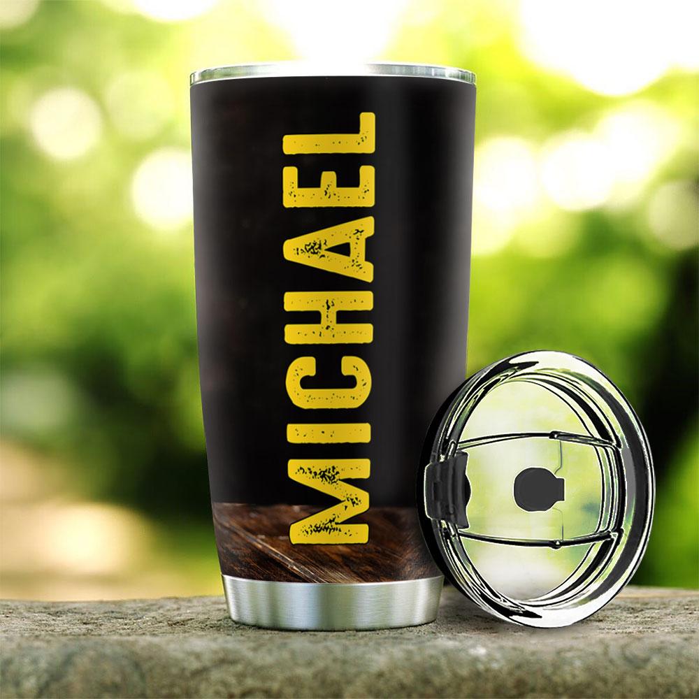 personalized beer question stainless steel tumbler 3345