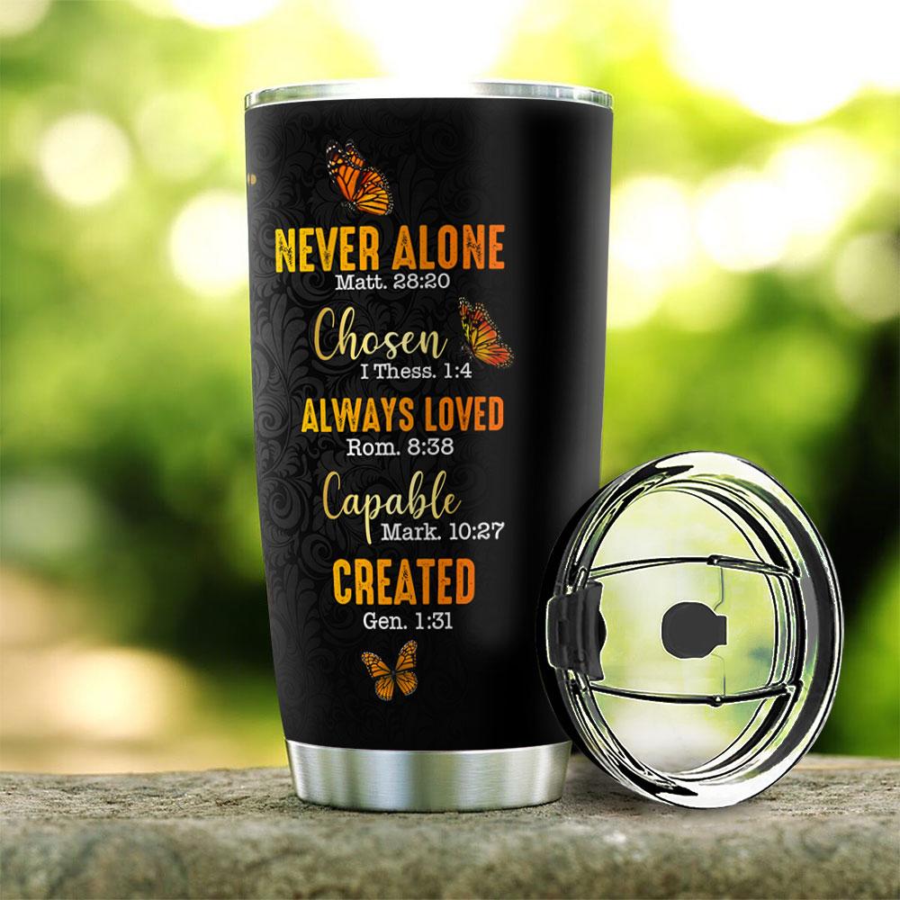 personalized black women god says you are stainless steel tumbler 6253
