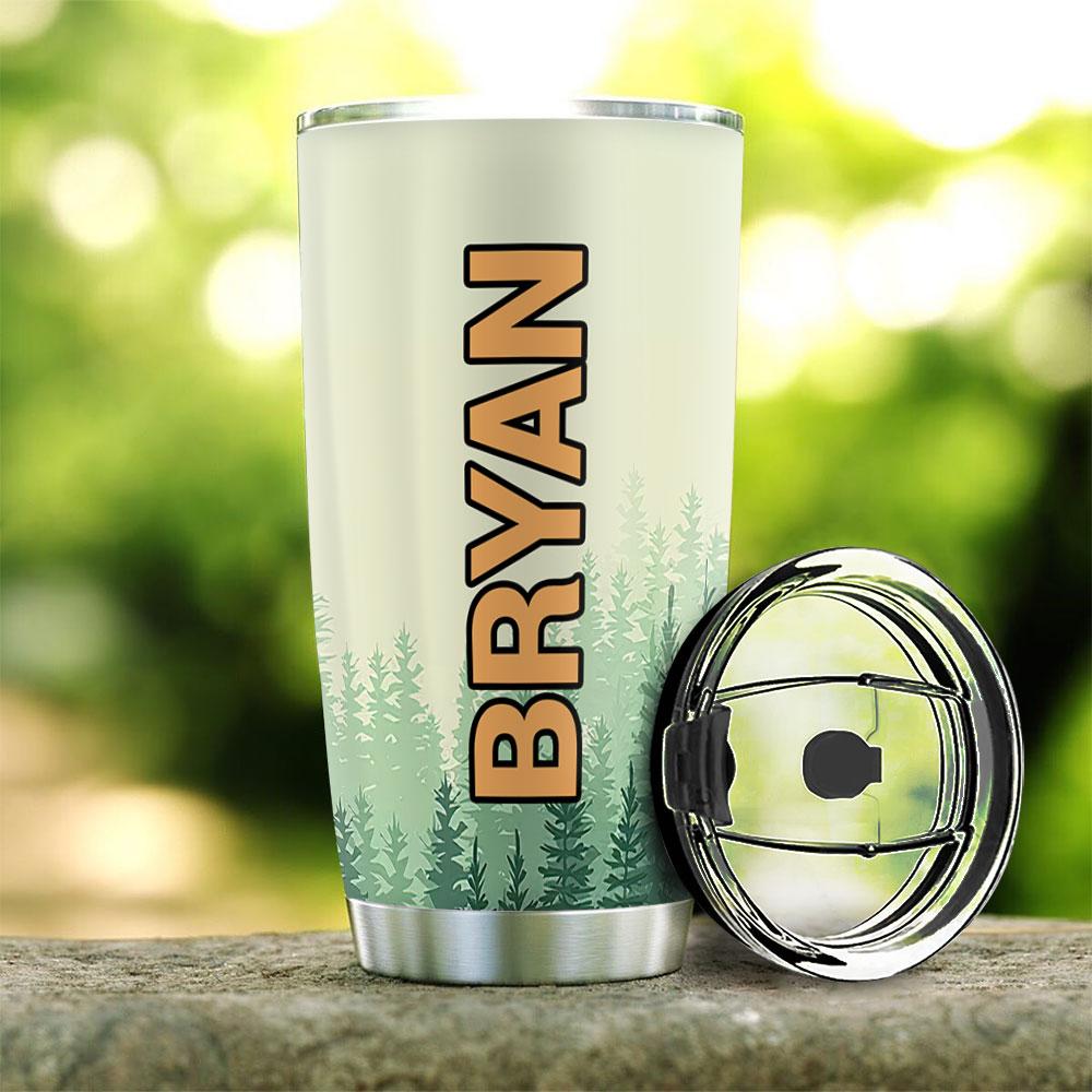 Personalized Camping Beer Stainless Steel Tumbler personalized camping beer stainless steel tumbler 8911
