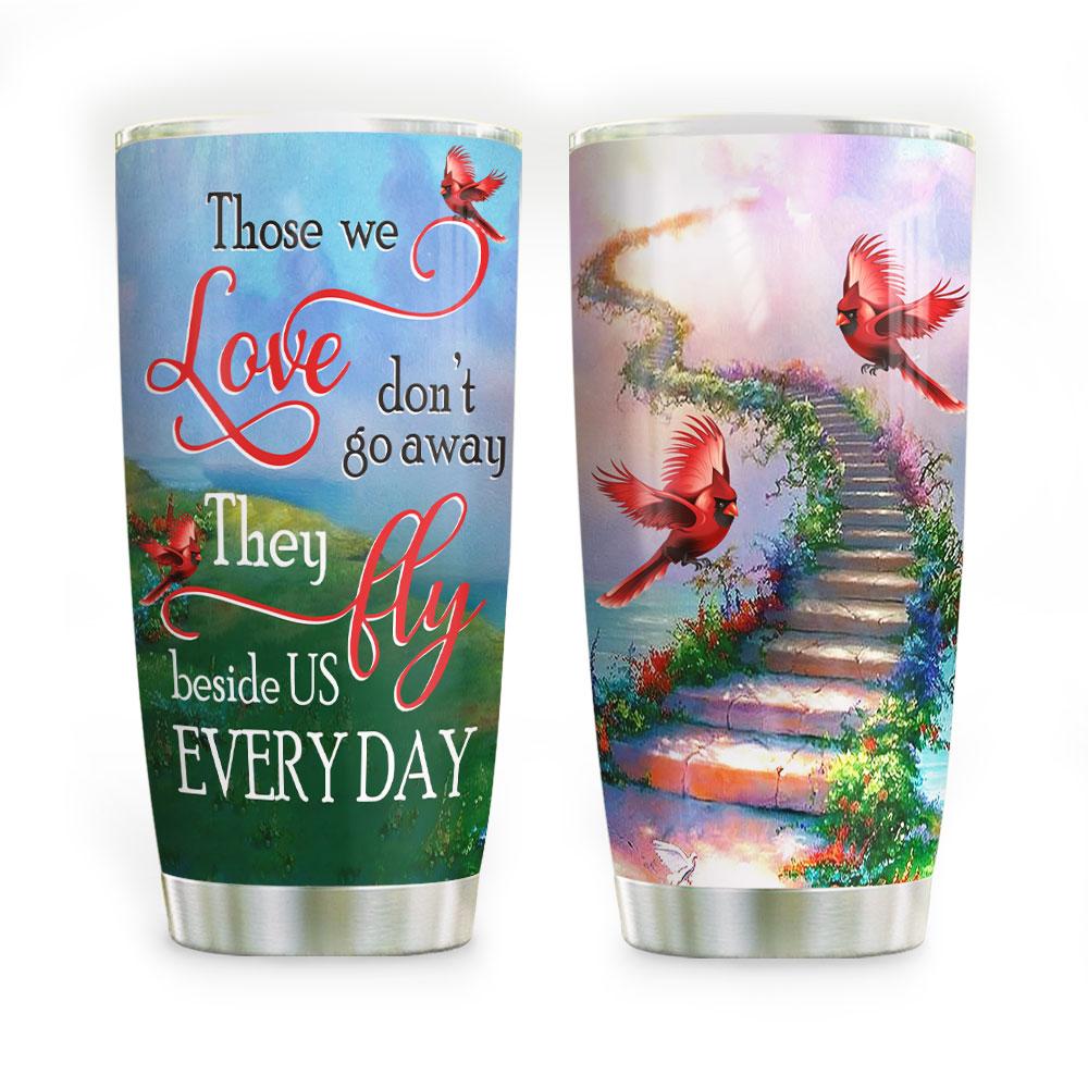 Personalized Cardinal Love Stainless Steel Tumbler personalized cardinal love stainless steel tumbler 6286
