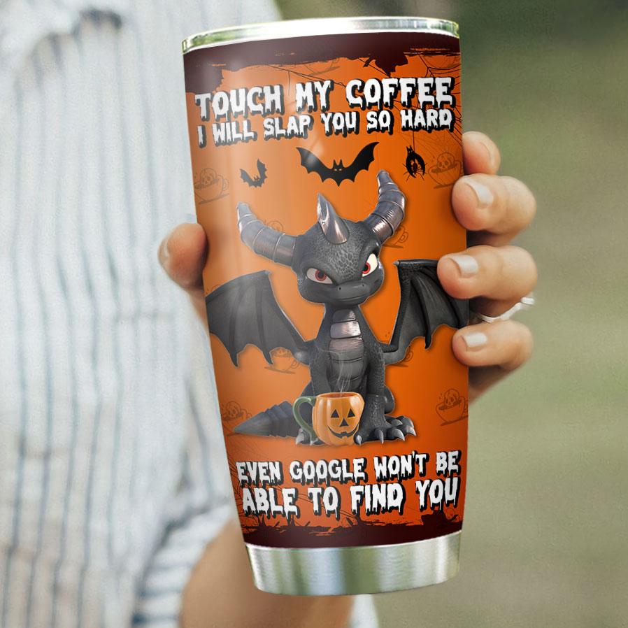 Personalized Coffee Dragon Halloween Stainless Steel Tumbler personalized coffee dragon halloween stainless steel tumbler 4274
