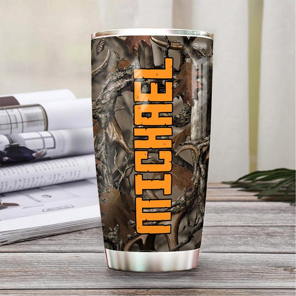 Personalized Deer Hunting Stainless Steel Tumbler personalized deer hunting stainless steel tumbler 7280