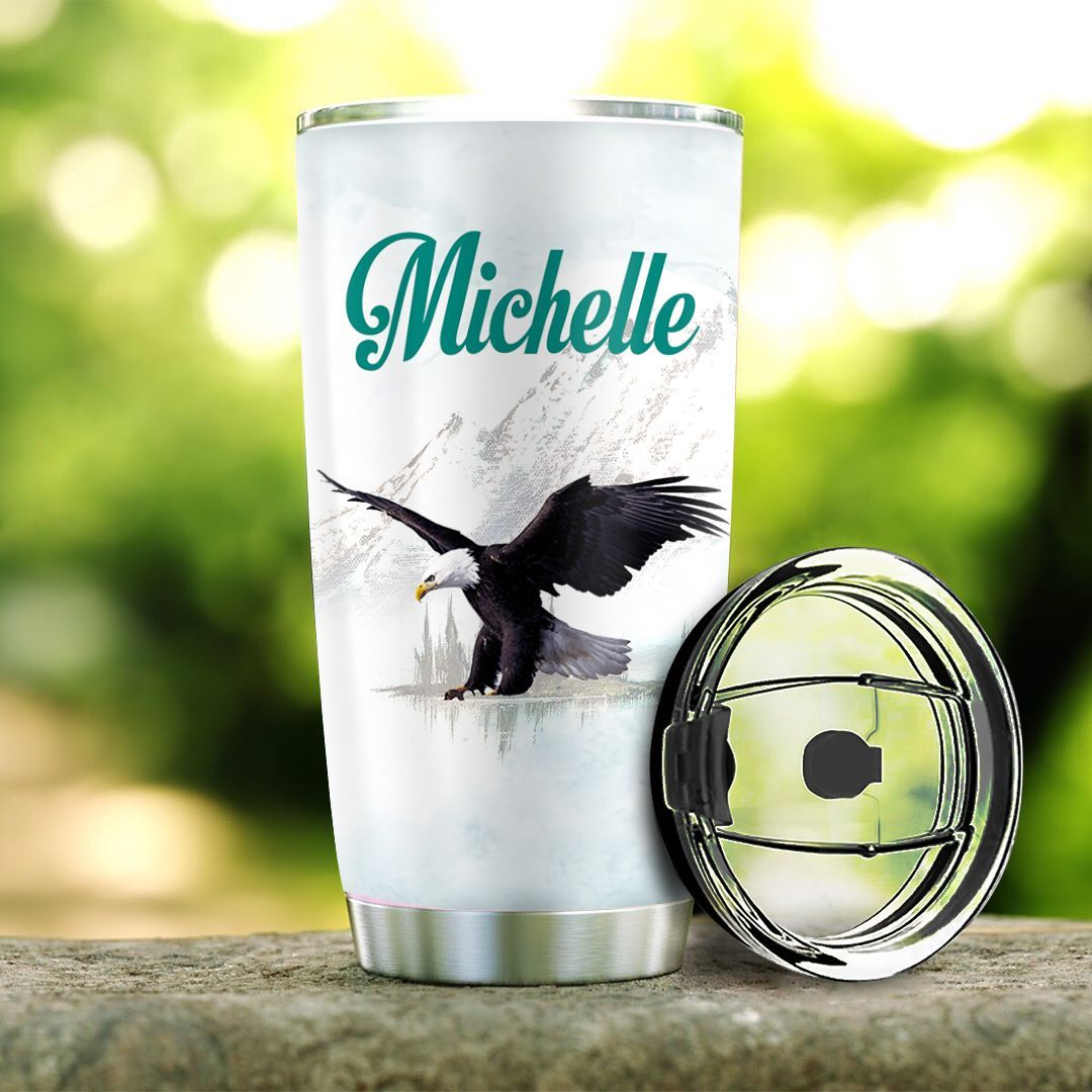 Personalized Eagle To My Daughter In Law Stainless Steel Tumbler personalized eagle to my daughter in law stainless steel tumbler 1306