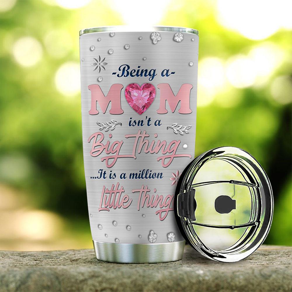 Personalized Elephant Mom Jewelry Style Stainless Steel Tumbler personalized elephant mom jewelry style stainless steel tumbler 8668