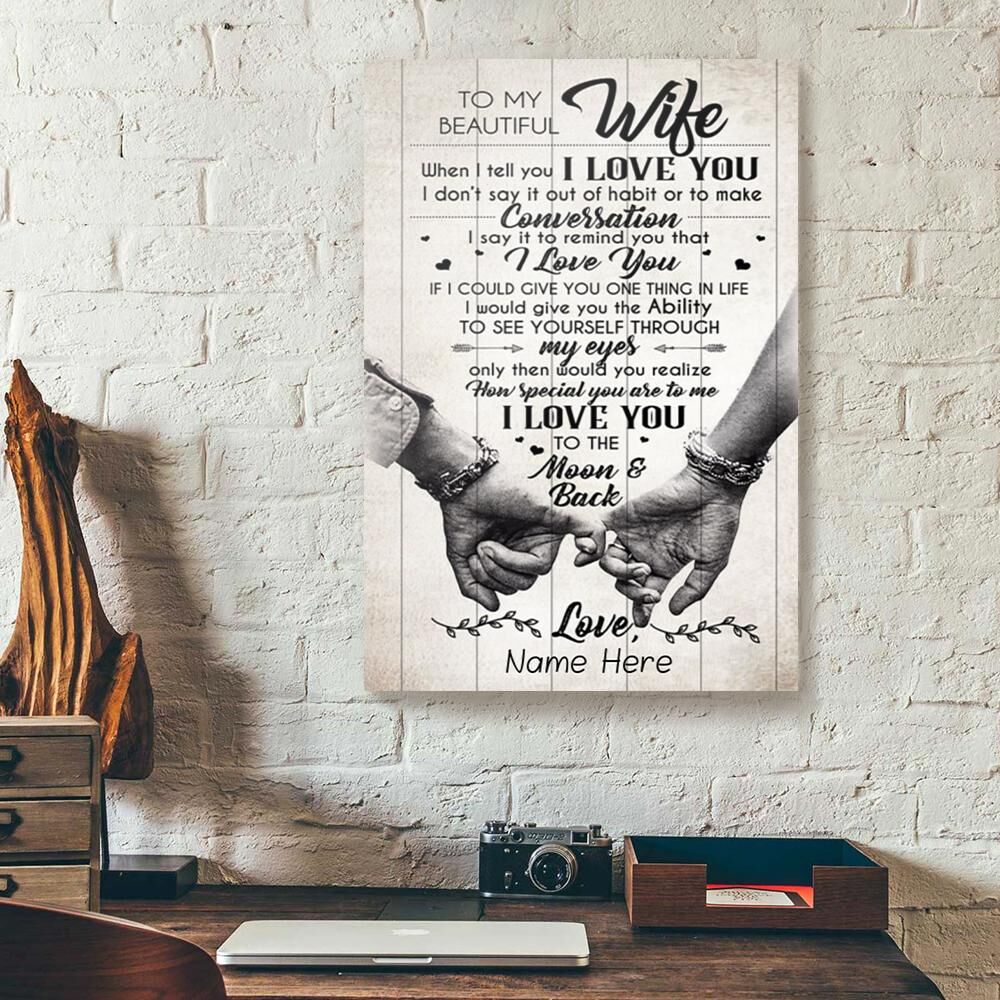 Personalized Gift For Wife From Husband Canvas Wall Art When I Tell You personalized gift for wife from husband canvas wall art when i tell you 7684