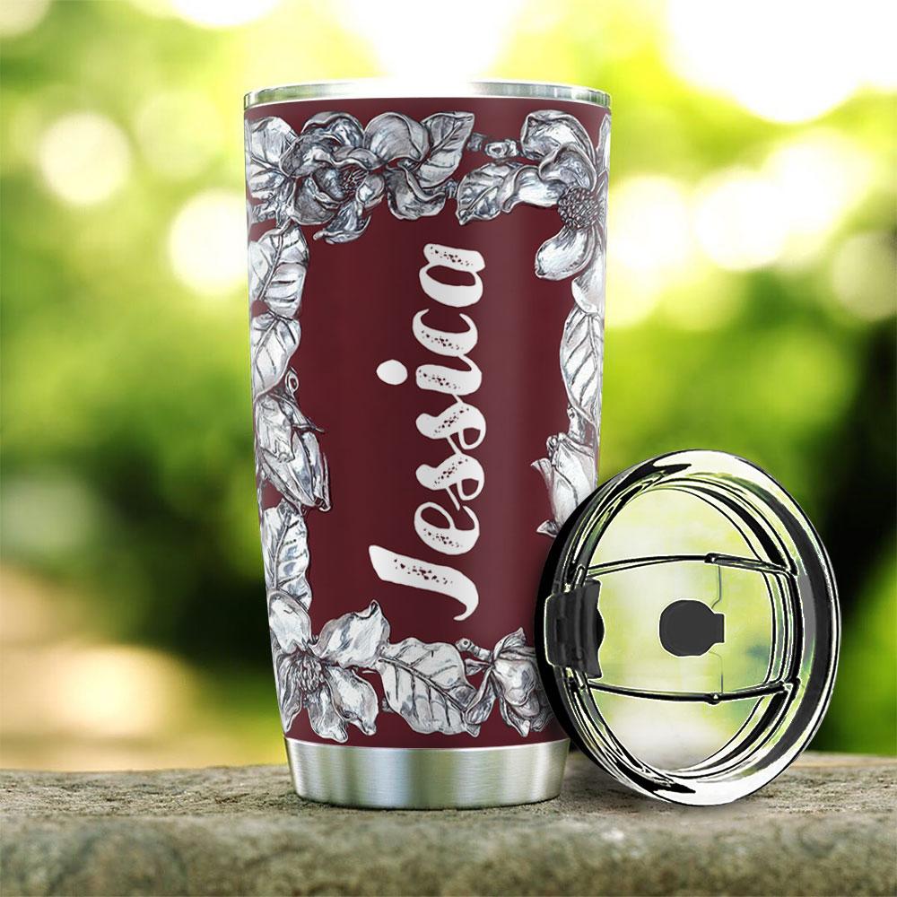 Personalized Horse Silver Style Stainless Steel Tumbler personalized horse silver style stainless steel tumbler 6435