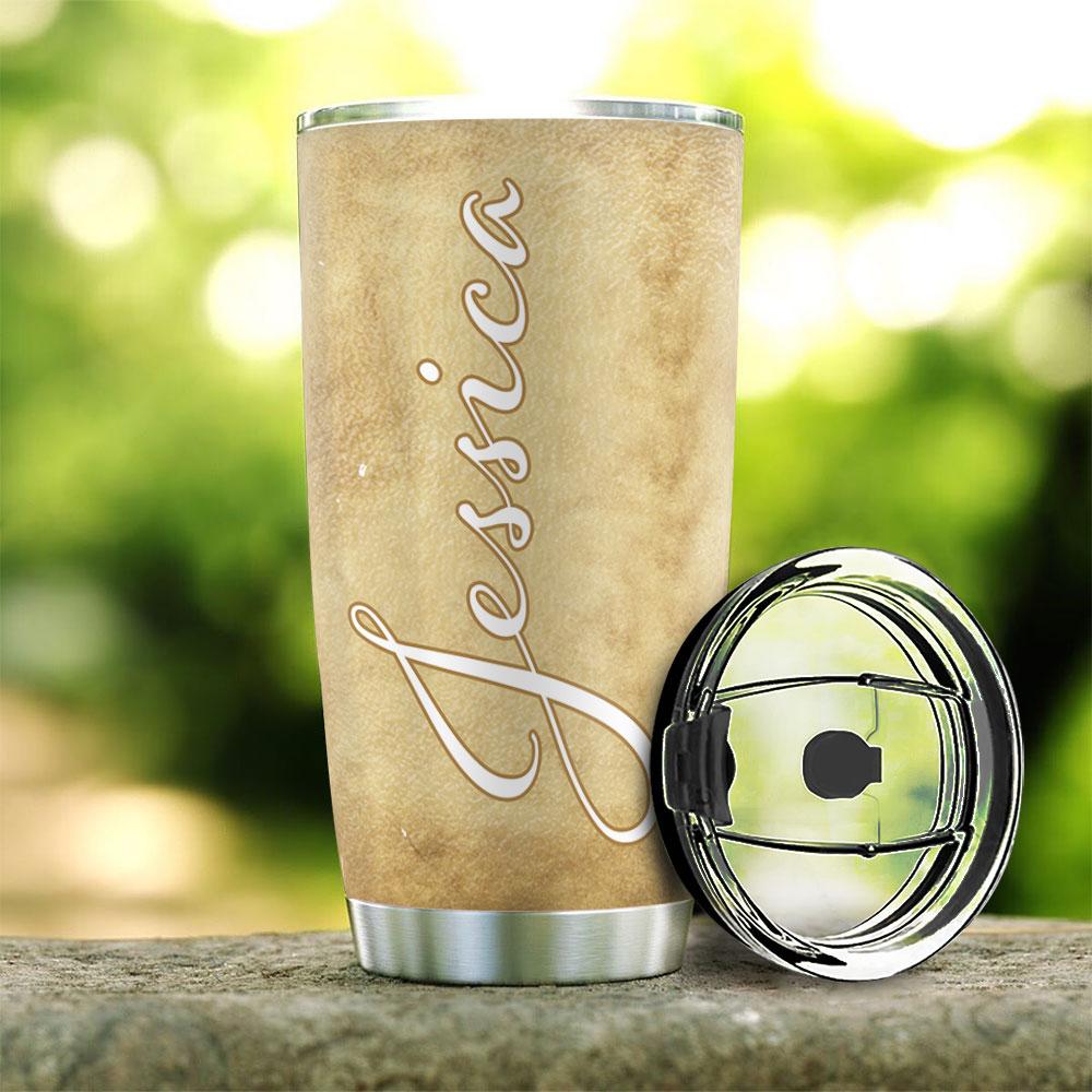 personalized horse stainless steel tumbler 5571