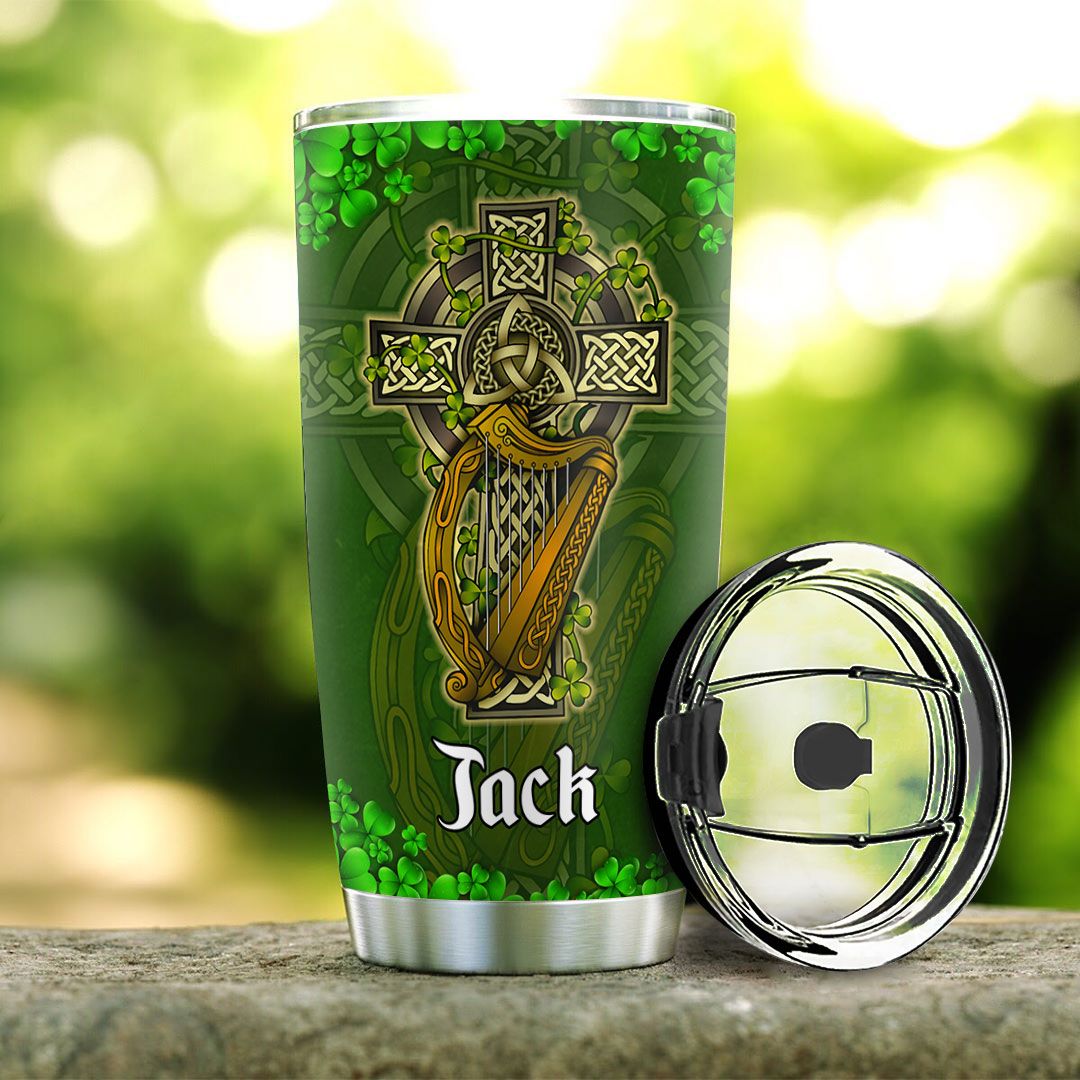 Personalized Irish Saint Patrick Prayer Stainless Steel Tumbler personalized irish saint patrick prayer stainless steel tumbler 8830