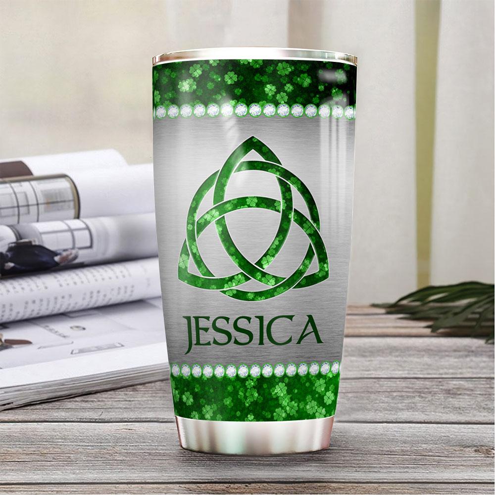 Personalized Irish Wishes Jewelry Style Stainless Steel Tumbler personalized irish wishes jewelry style stainless steel tumbler 4861