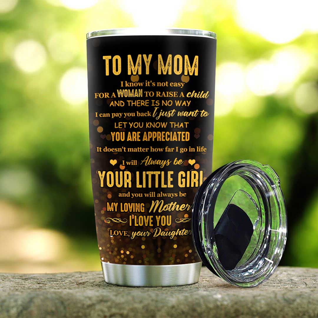 Personalized Mother To Daughter Stainless Steel Tumbler personalized mother to daughter stainless steel tumbler 8773