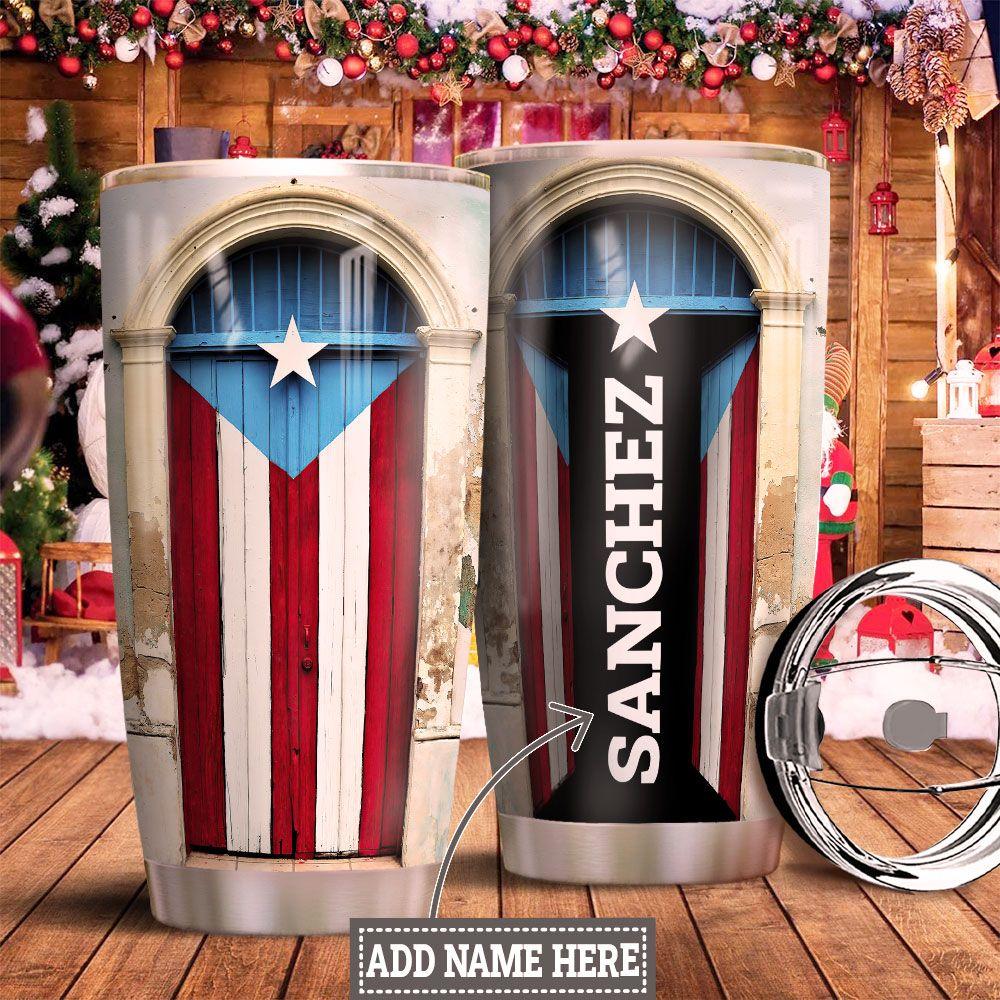 Personalized Puerto Rico Stainless Steel Tumbler personalized puerto rico stainless steel tumbler 5629