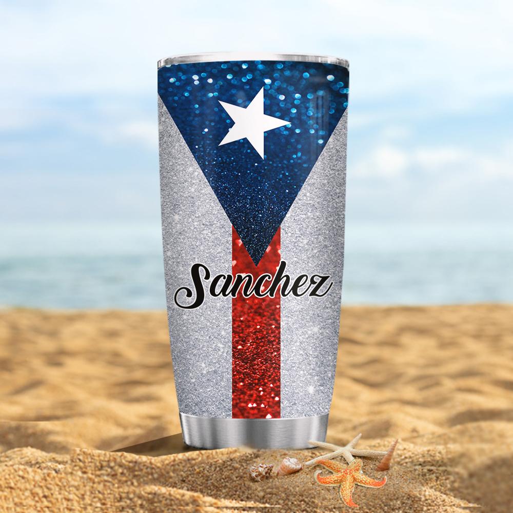 Personalized Puerto Rico Turtle Stainless Steel Tumbler personalized puerto rico turtle stainless steel tumbler 6690