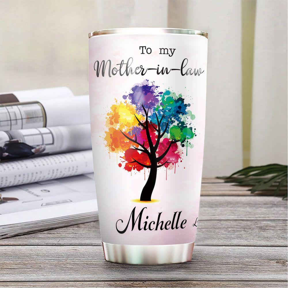 Personalized To Mother In Law Stainless Steel Tumbler personalized to mother in law stainless steel tumbler 2781