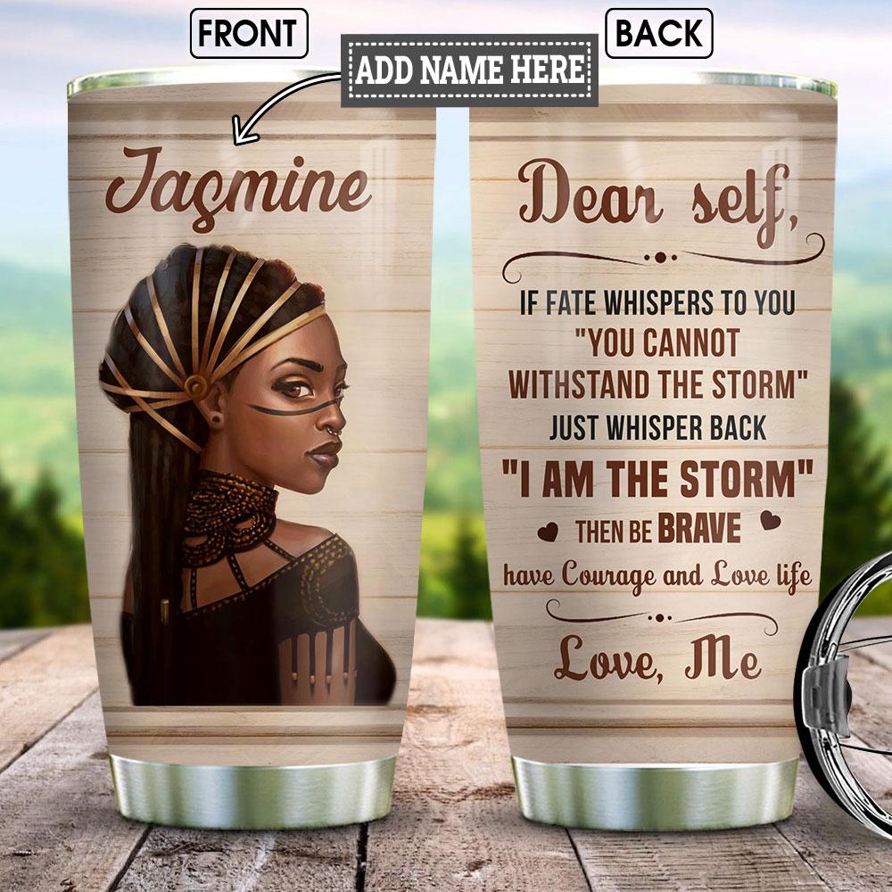 Personalized To Strong Black Women Stainless Steel Tumbler personalized to strong black women stainless steel tumbler 7596