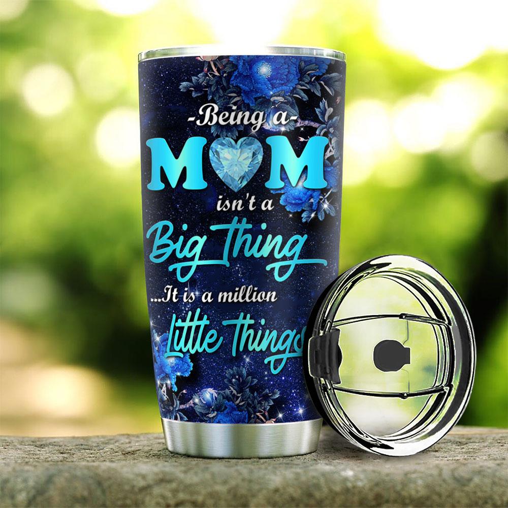 Personalized Turtle Mom Stainless Steel Tumbler personalized turtle mom stainless steel tumbler 6021
