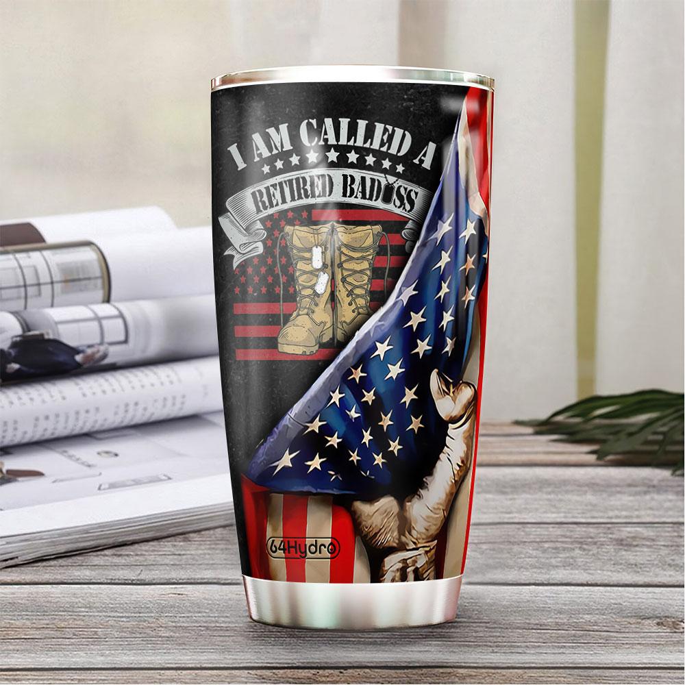 Personalized US Army Funny Veteran VET Stainless Steel Tumbler personalized us army funny veteran vet stainless steel tumbler 4255