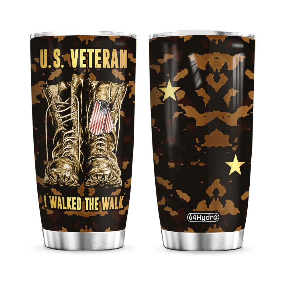 Personalized US Army Veteran VET Stainless Steel Tumbler personalized us army veteran vet stainless steel tumbler 1086