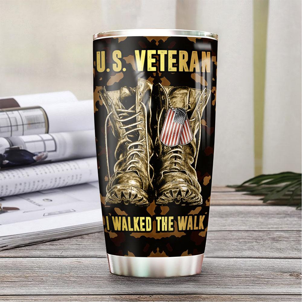 Personalized US Army Veteran VET Stainless Steel Tumbler personalized us army veteran vet stainless steel tumbler 2897