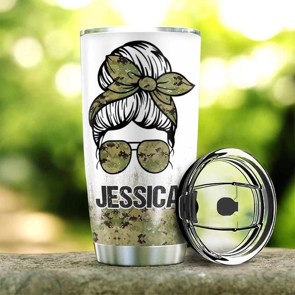 Personalized US Navy Wife NAV Stainless Steel Tumbler personalized us navy wife nav stainless steel tumbler 5276