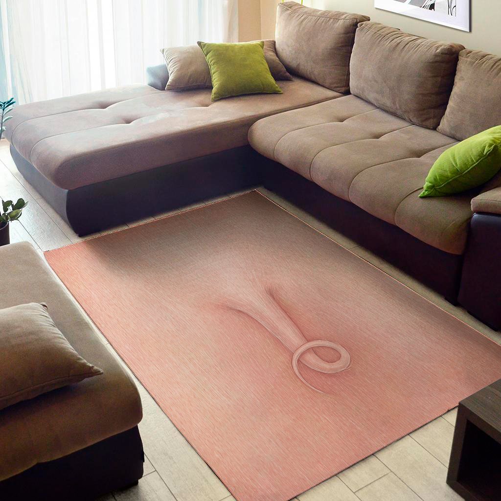 pink pig tail print area rug floor decor 4105