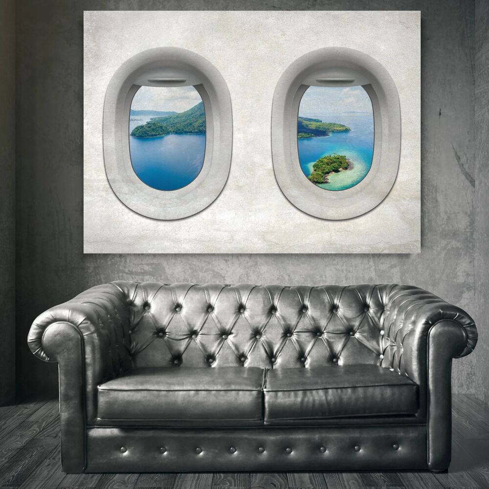Plane View Indonesia 2 Motivational Positive Canvas Print - Wall Art Decor plane view indonesia 2 motivational positive canvas print wall art decor 7184
