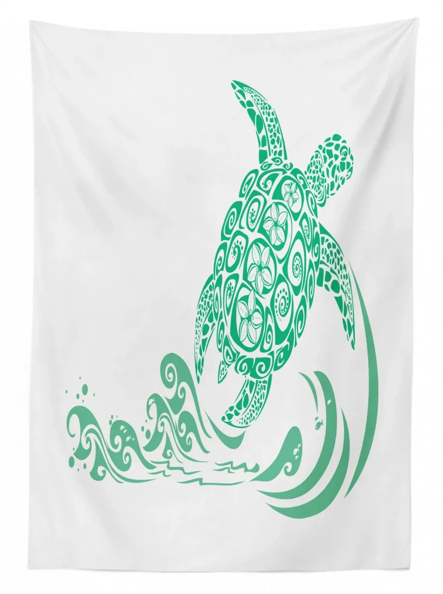 plumeria flowers pattern 3d printed tablecloth table decor 2338