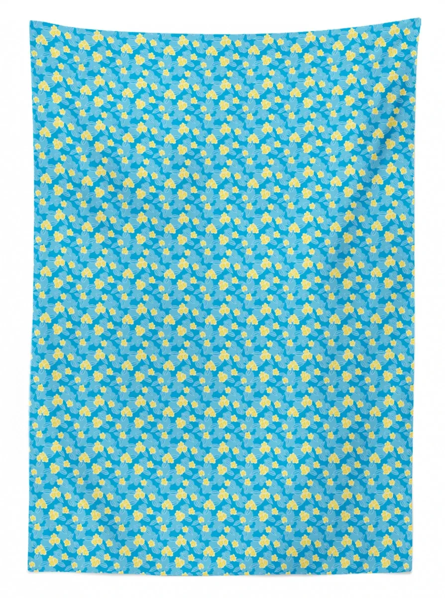 Plumeria Frangipani Spring 3D Printed Tablecloth Table Decor plumeria frangipani spring 3d printed tablecloth table decor 1227