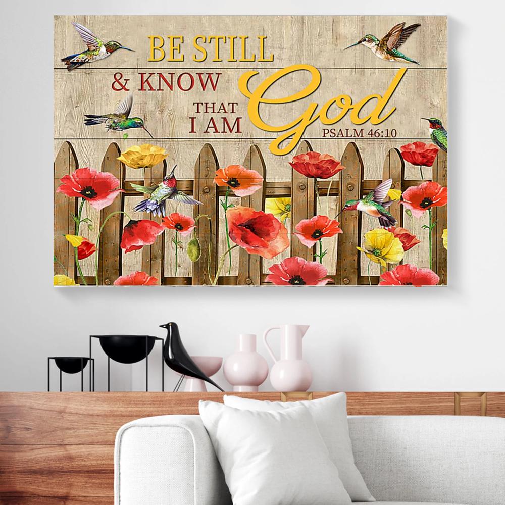 Poppies Hummingbird Canvas Prints - Wall Art Decor poppies hummingbird canvas prints wall art decor 6483