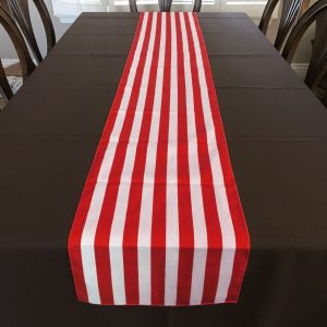 printed table runner background stripes red and white 4311 scaled