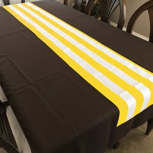 Printed Table Runner Background Stripes Yellow 1 printed table runner background stripes yellow 8576 scaled