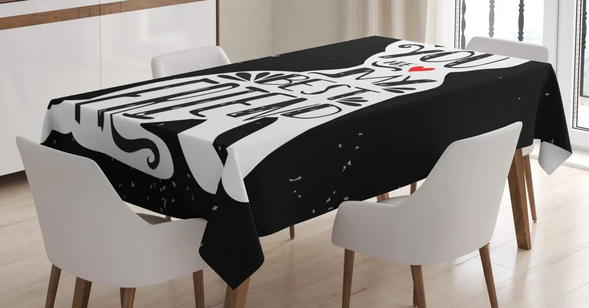 puppy lover buddy 3d printed tablecloth table decor 8920