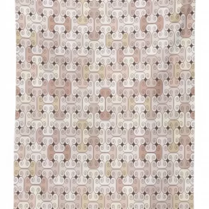 Puzzle-like Volutes 3D Printed Tablecloth Table Decor 1 puzzle like volutes 3d printed tablecloth table decor 8511