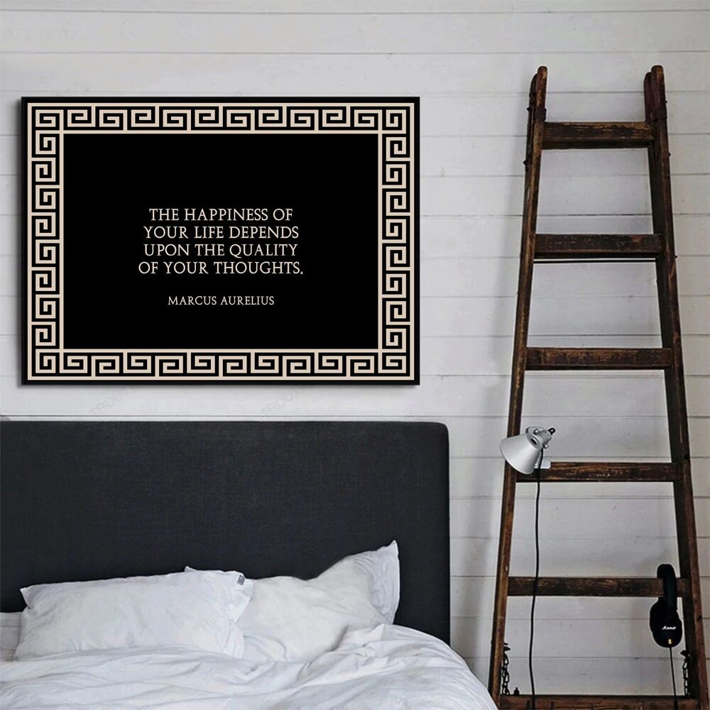Quality Thoughts Motivational Positive Canvas Print - Wall Art Decor quality thoughts motivational positive canvas print wall art decor 4270