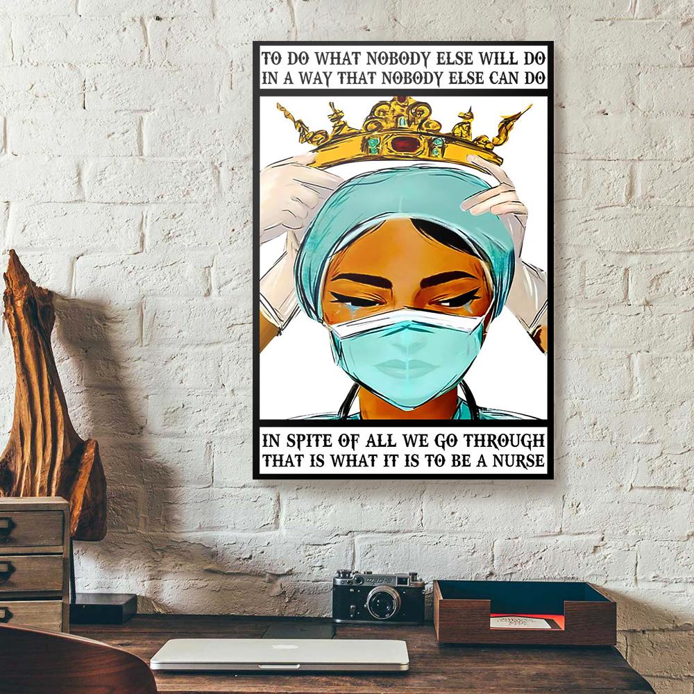 queen nurse canvas prints wall art decor 1087