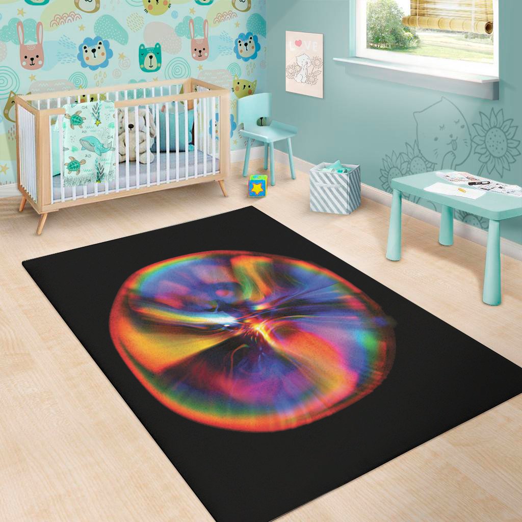 rave bubble print area rug floor decor 4253