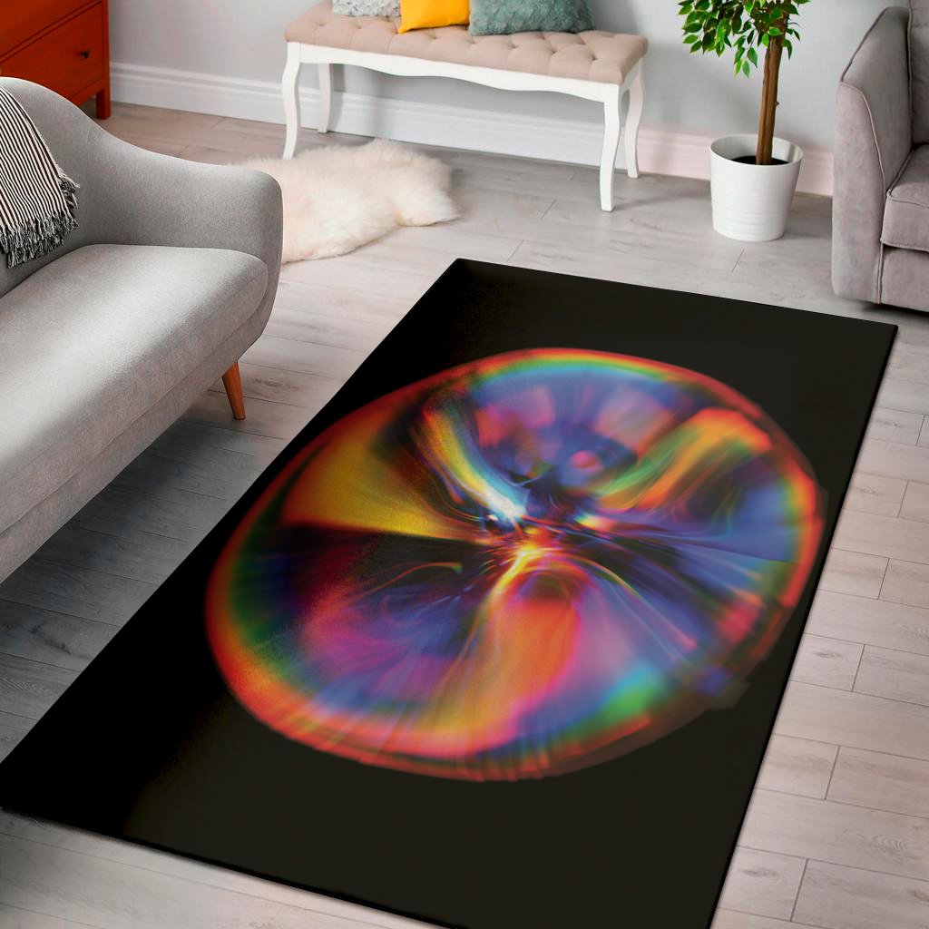 rave bubble print area rug floor decor 6090