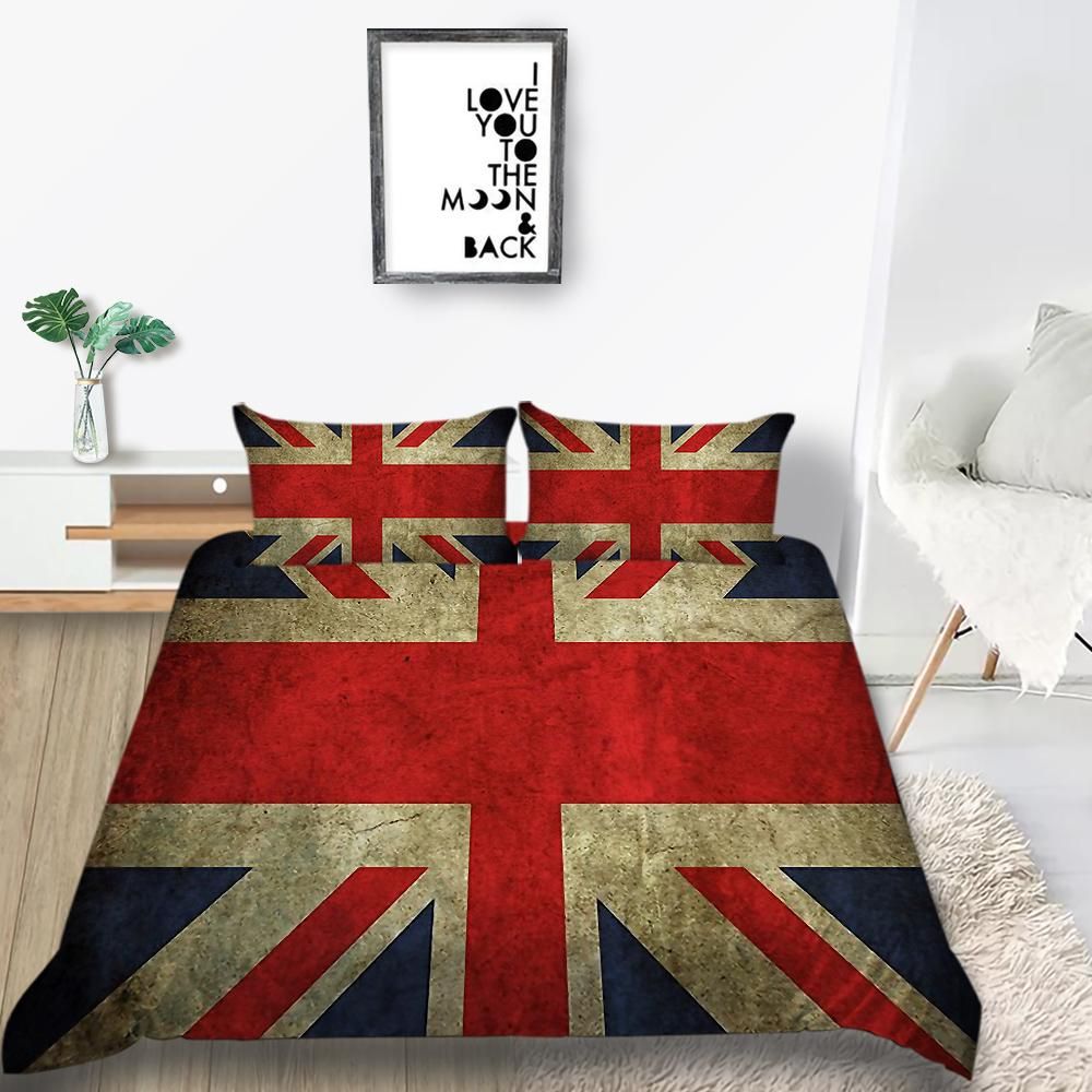 red black and white abstract line duvet cover bedding set 8473