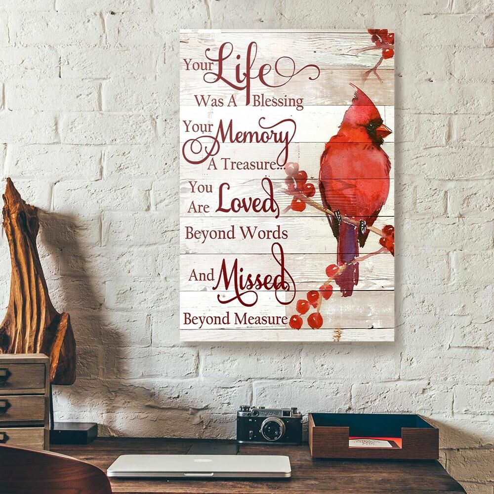 Red Cardinal Canvas Prints - Wall Art Decor red cardinal canvas prints wall art decor 6200
