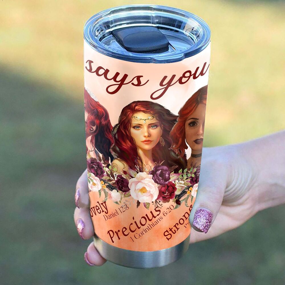Red Head Under God Stainless Steel Tumbler red head under god stainless steel tumbler 8178