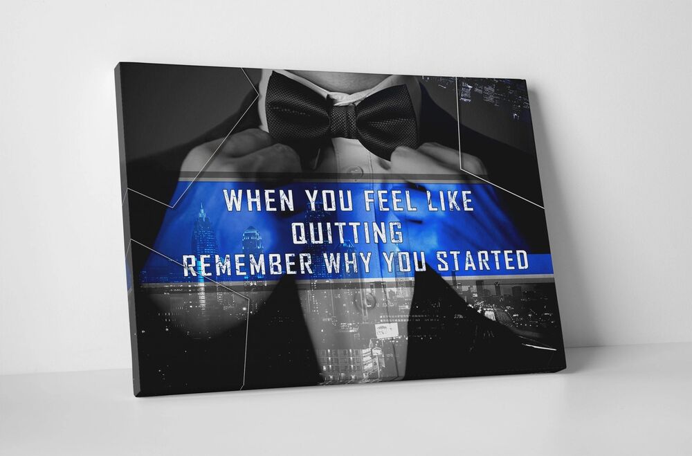 remember why you started motivational positive canvas print wall art decor 3081 scaled