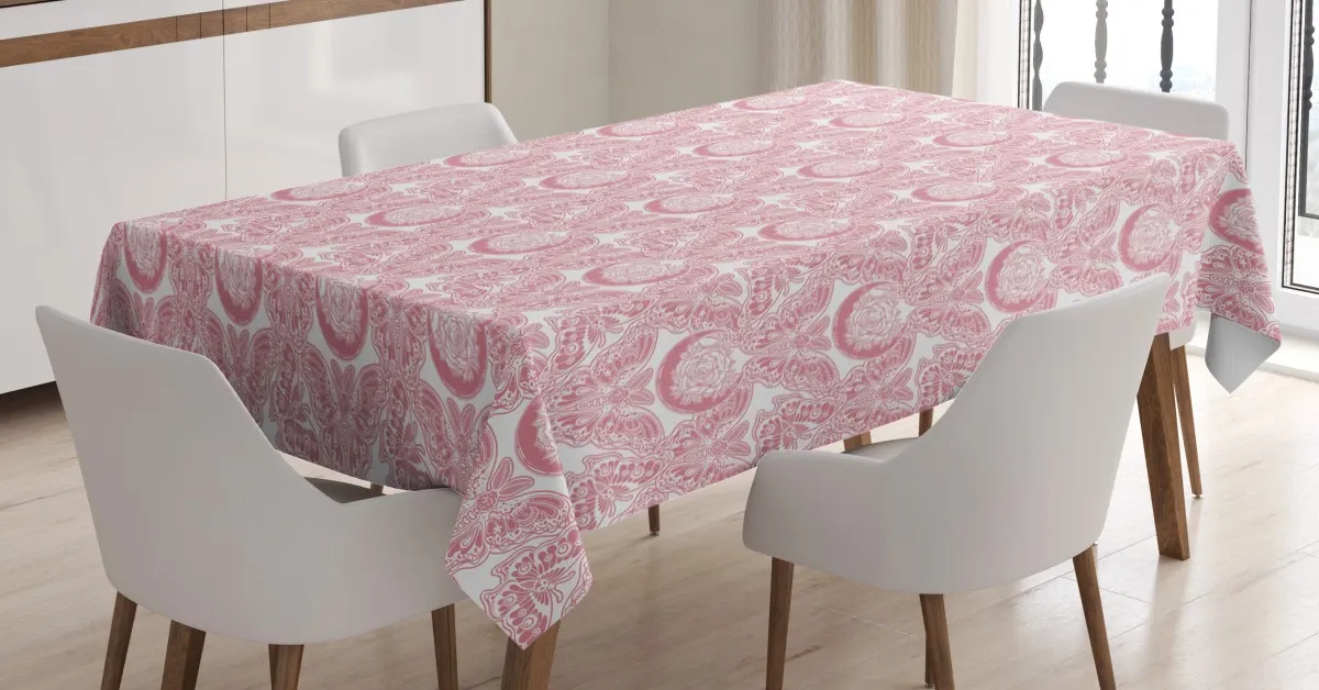 repeated flying insects 3d printed tablecloth table decor 5910