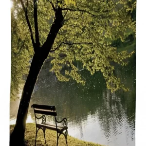 resting at riverside 3d printed tablecloth table decor 2756