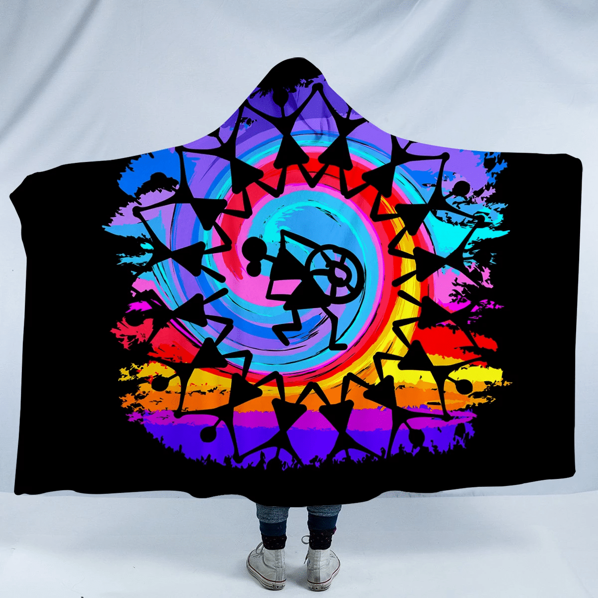 Ritual Dance SW0536 Hooded Blanket Cloak Blanket ritual dance sw0536 hooded blanket cloak blanket 2562