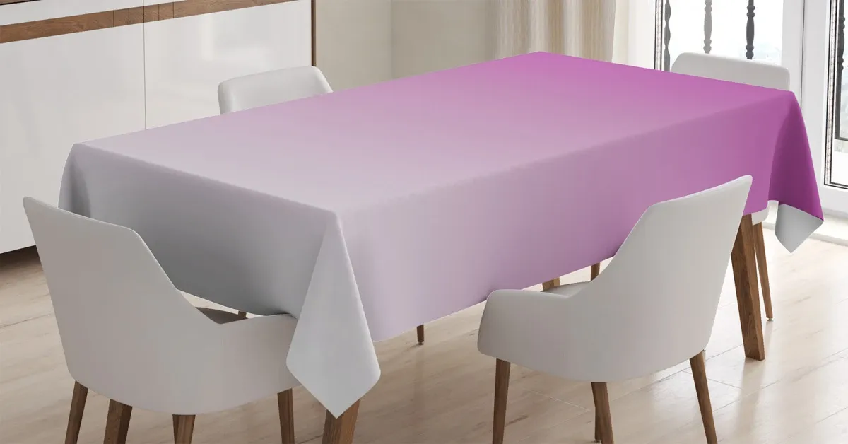 romantic modern flowers 3d printed tablecloth table decor 8286