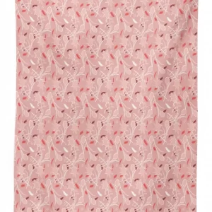 romantic rose brushstrokes 3d printed tablecloth table decor 3806