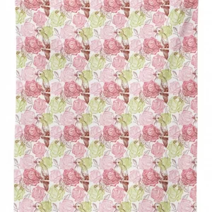 rose bouquetnd sakurtree 3d printed tablecloth table decor 5586