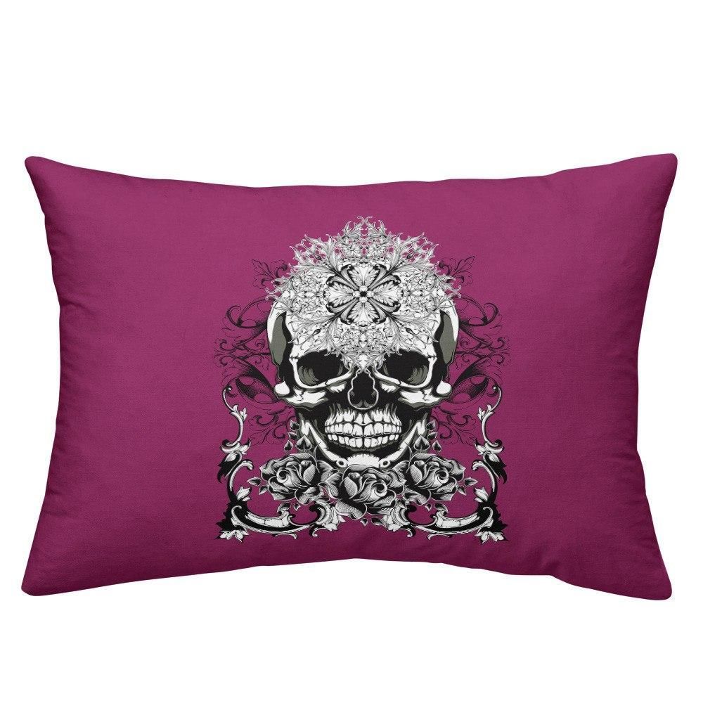 rose sugar skull face printed bedding set bedroom decor 6060