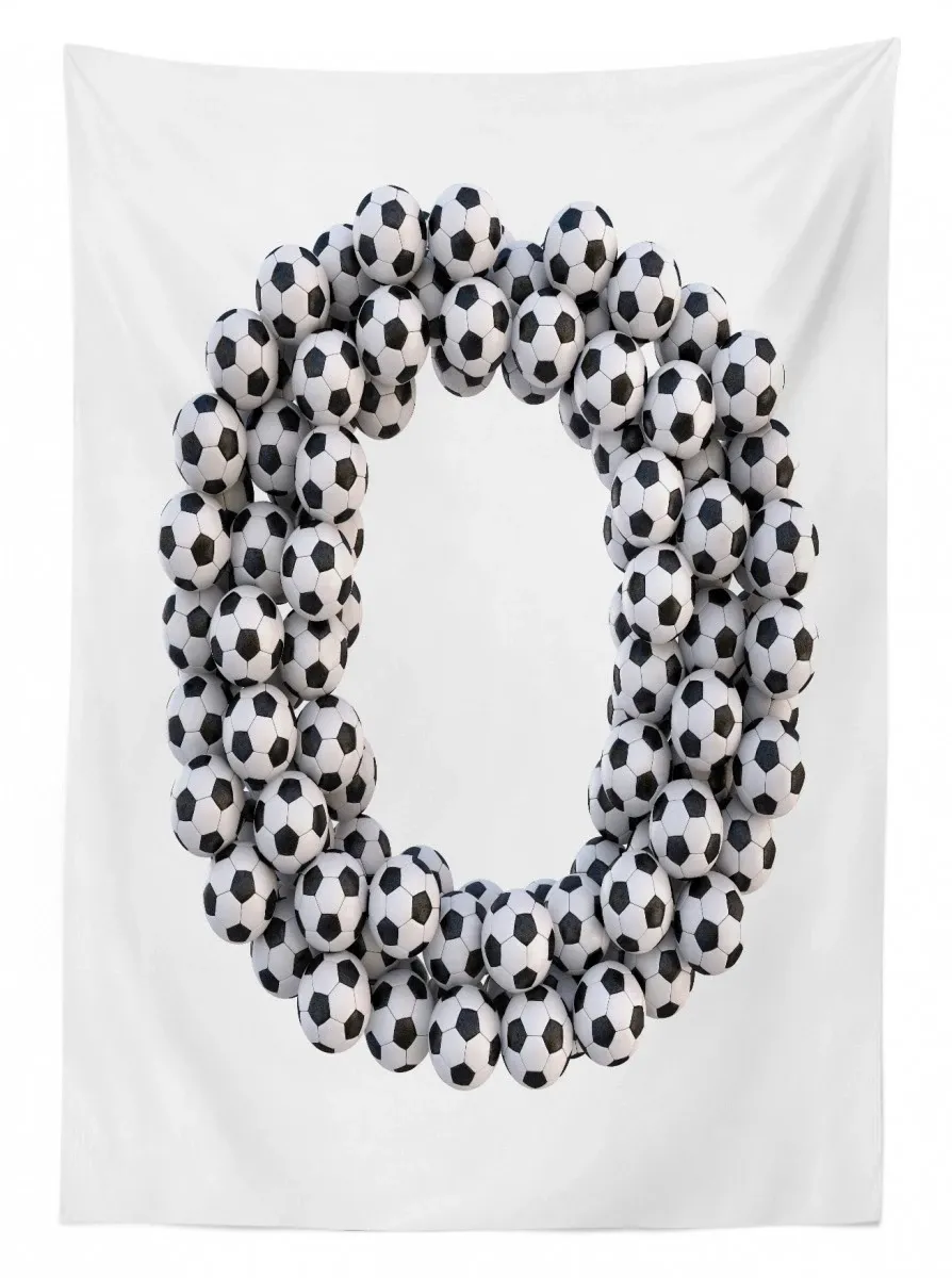 round oval 3d printed tablecloth table decor 7767