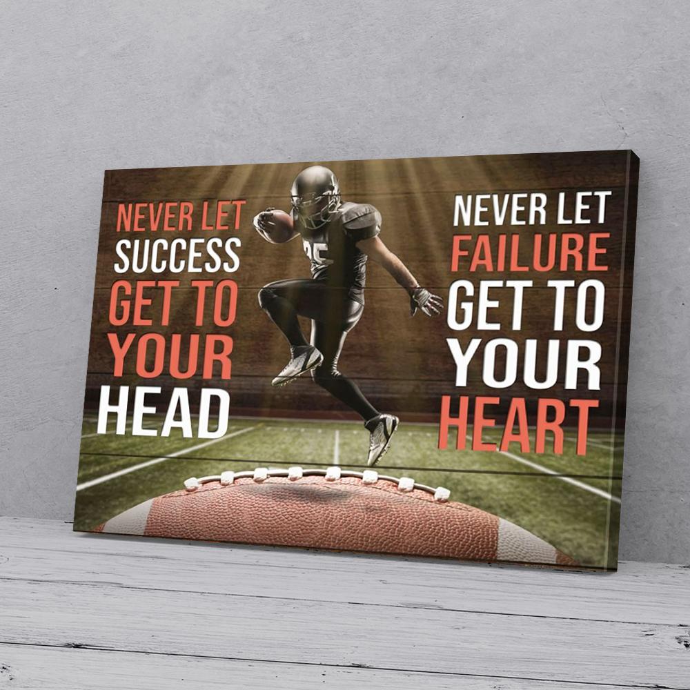 rugby football horizontal canvas prints wall art decor 6715